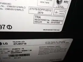 jual tv lg smart tv 48inc dan tv lcd samsung full HD 37 inc