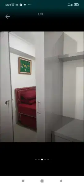 Dijual cepat 1(satu) unit apartemen 2BR lt 12 Full furnished SHM