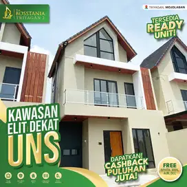 Hunian Skandinavian Dekat Berbagai Fasilitas Publik dan Kampus UNS