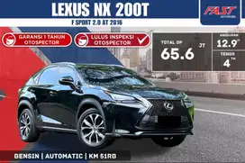LEXUS NX 200 T F SPORT 2016 2.0 AT PANORAMIC LOW KM.51RB #F7ST