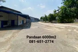 Gudang Pabrik di Pandaan