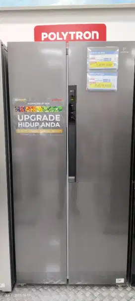 Kulkas Polytron SBS 460L cicilan tanpa DP indodana paylater