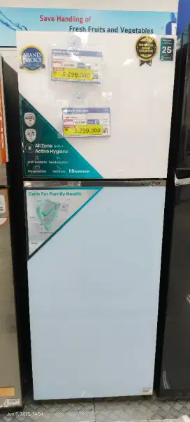 Kulkas Hisense 350L Cicilan tanpa DP indodana paylater