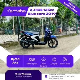 Yamaha X-RIDE 125cc Bluecore tahun 2019 pajak off