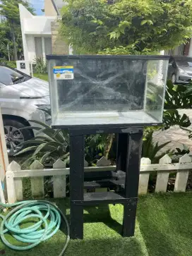 Akuarium Aquarium Merk Bahari Murah Bonus Dudukan