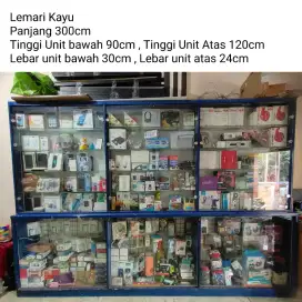 Lemari dinding perhiasan aksesoris
