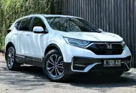 All New CRV TURBO PRESTIGE 1.5 AT 2021 KM 61rb RECORD HONDA BANDUNG