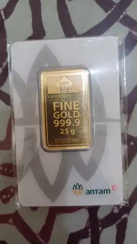 Emas Antam 25 gram RM