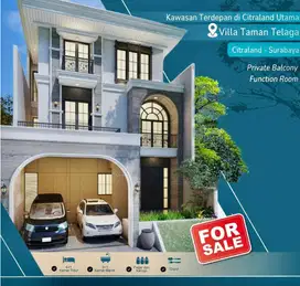 NEW CitraLand Utama Dekat Gwalk Villa Taman Telaga Dekat Merlion