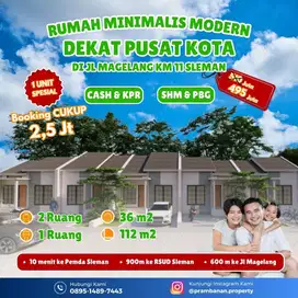 Hunian Cantik Lokasi Strategis dekat Pusat Kota di Jl Magelang