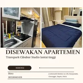 Disewakan Apartemen Transpark Cibubur Studio lantai tinggi