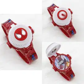 JAM TANGAN ANAK DIGITAL GYRO SPINNER LAMPU MUSIC