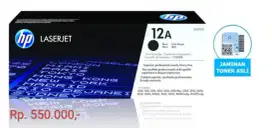 Tinta toner hp laserjet 12 a