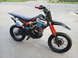 Kawasaki KLX 150 Tahun 2013 Mesin Bagus Kering Aman SS Lengkap