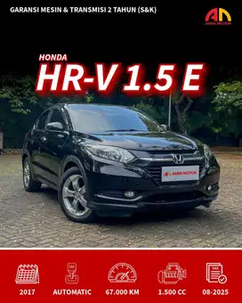 Honda HRV E 1.5 CVT 2017 A/T Hitam