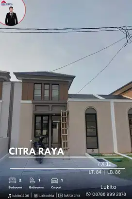 Disewa Rumah 1 Lantai Murah Meriah di Citra Raya Cikupa
