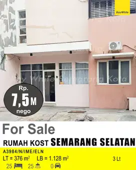 DIJUAL RUMAH KOST DI SEMARANG SELATAN A3984