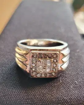 Cincin silver mewah