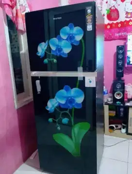 Kulkas polytron 2 pintu