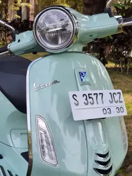 Odo 1100 KM‼️New Primavera Abs 2025 Green Relax.Nopol S Lamongan