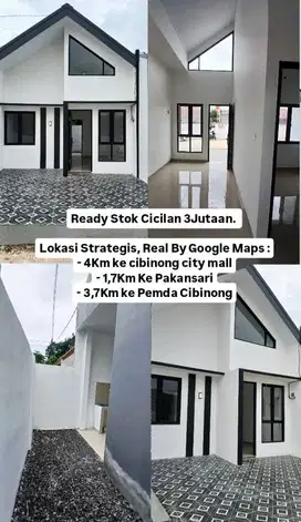 Siap Huni, siap Ajb, sudah SHM dekat Mall Cibinong