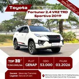TOYOTA FORTUNER 2.4 VRZ TRD SPORTIVO 2019