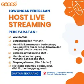 HOST LIVE STREAMING