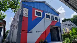 Dijual cepat gudang plus kantor dekat transmart ums solo 2,8M