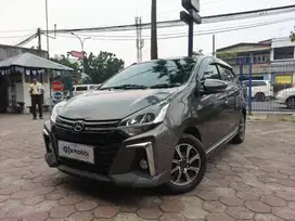 Like New TDP 7JT Daihatsu Ayla 1.2 R Bensin-MT 2022 Abu