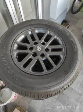 Velg oem Fortuner + ban ori
