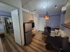 Jual BU Apartemen 2BR Furnished Bassura City - Lantai rendah sudah SHM