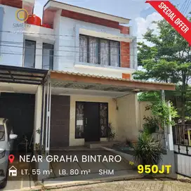 Dijual Rumah dalam Mini Cluster Sekitar Graha Bintaro Tangsel