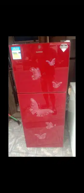 Jual bu kulkas 2 pintu normal no kendala merk SANKEN