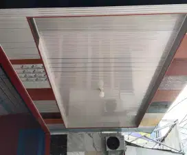 Plafon pvc dan interior rumah