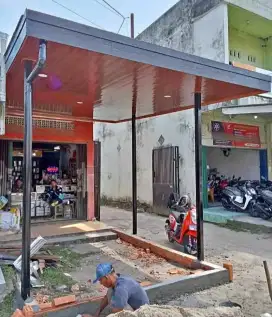 Kanopi plavon pvc