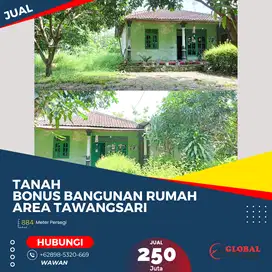 Tanah Murah Bonus Bangunan Rumah Tawangsari