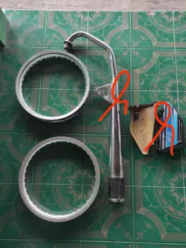 Pelek TK JAPAN ring 17 uk 185-215 kondisi sangat baik
