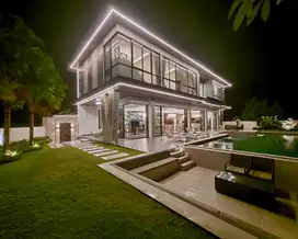 dijual villa luxury view laut tol bandara lokasi jimbaran