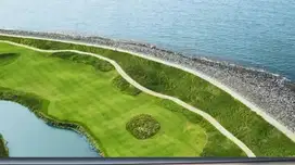 Dijual kavling mozart golf island view golf & danau ukuran langka