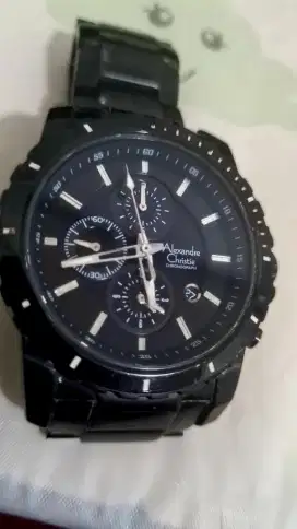 Dijual Jam Tangan Alexandre Christie Chronograph Detail Baca deskripsi