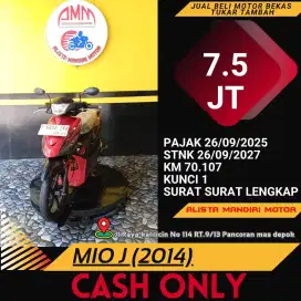 YAMAHA MIO J TH 2014 PLAT DEPOK PAJAK ON BAYAR VIA CC /   PAYLATER