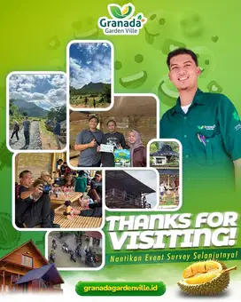 Tanah Kavling Vila dan Kebun Durian Terbesar di Bogor Timur