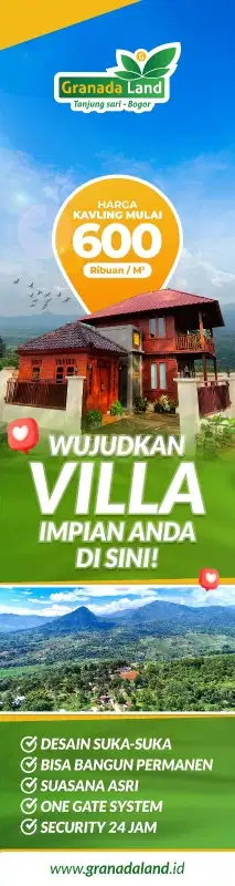 Aset Tanah Kavling Wisata di Puncak 2 Bogor