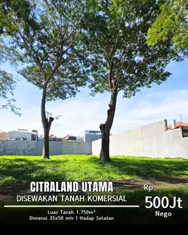 DISEWAKAN LOKASI PREMIUM SURABAYA BARAT RAYA DIAMOND HILL