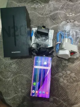 Dijual samsung note 20 ultra black 8/256