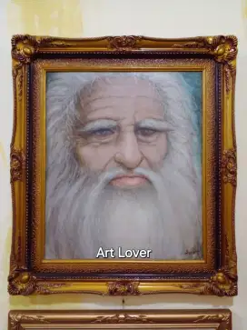 Lukisan lawas figure da vinci