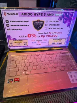 Axioo HYPE 5 Promo 0% 2× Angsuran