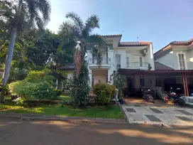 Rumah Sudut 2 Lantai Komplek Senayan Bintaro Jaya Sektor 9