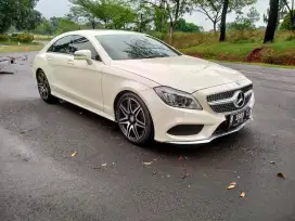 MERCEDES BENZ CLS400 3.0 AMG A/T 2015 WHITE ODO 6K KM SUPER PERFECT !