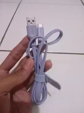 KABEL CHARGER TYPE C MEREK ROBOT BARU.